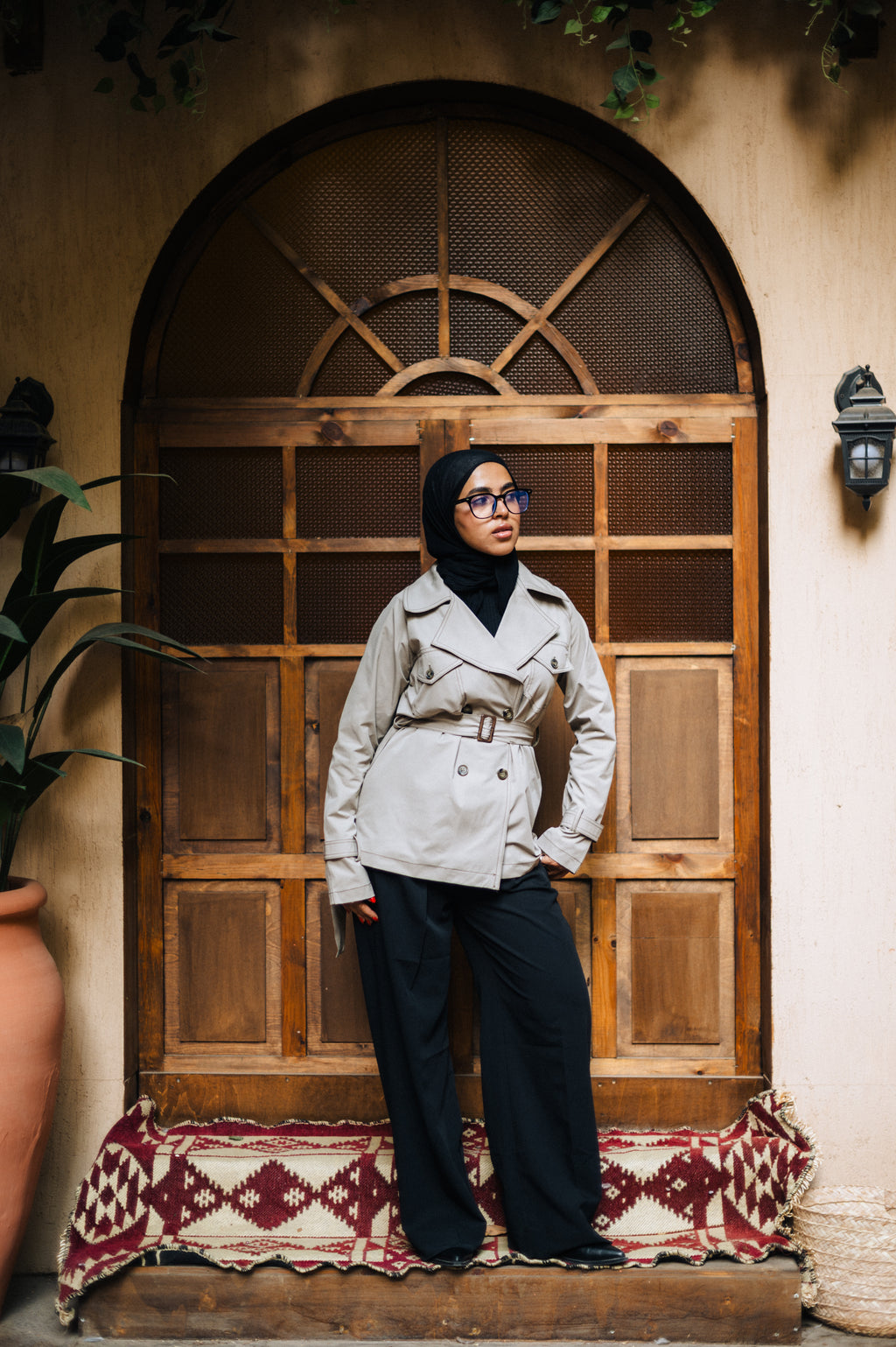 The Belted Trench Jacket
