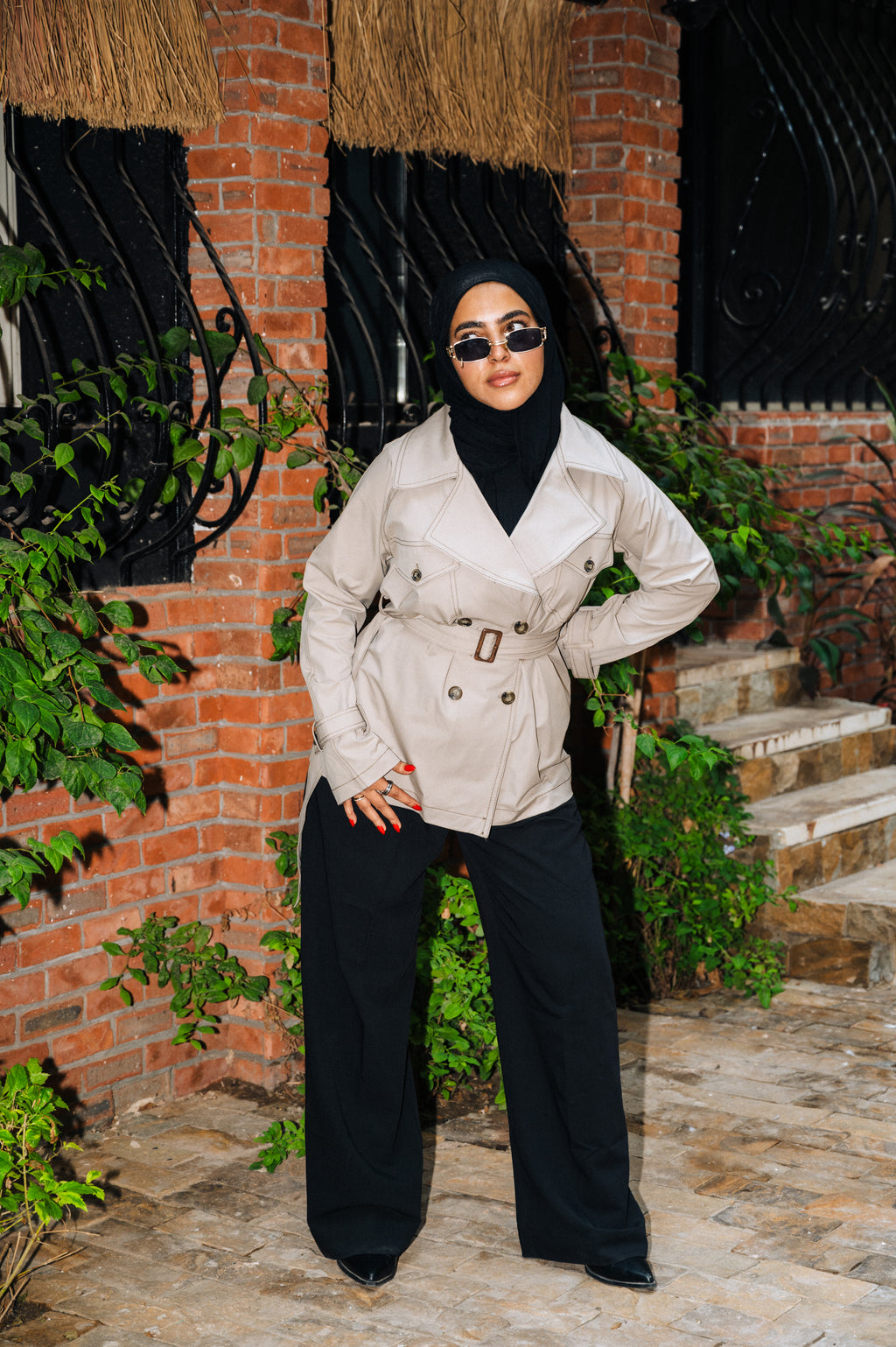 The Belted Trench Jacket