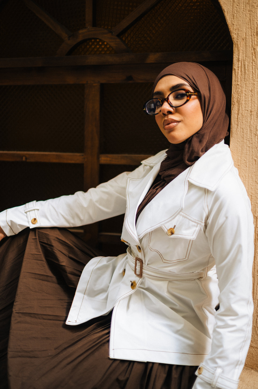The Belted Trench Jacket
