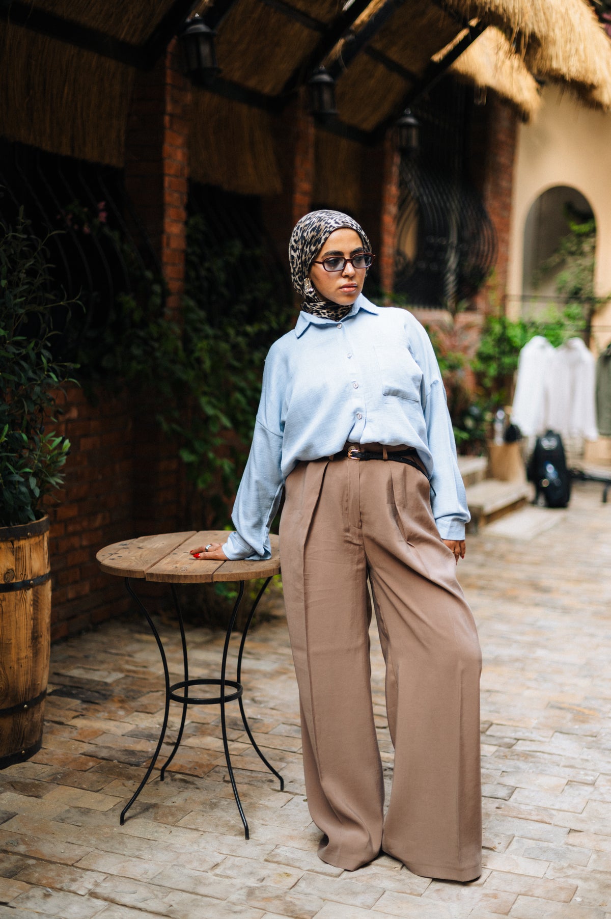 The Wide-Leg Cobra Trousers