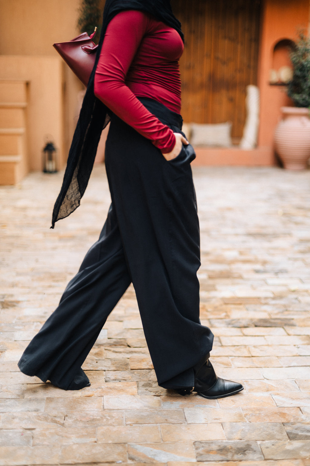 The Wide-Leg Cobra Trousers