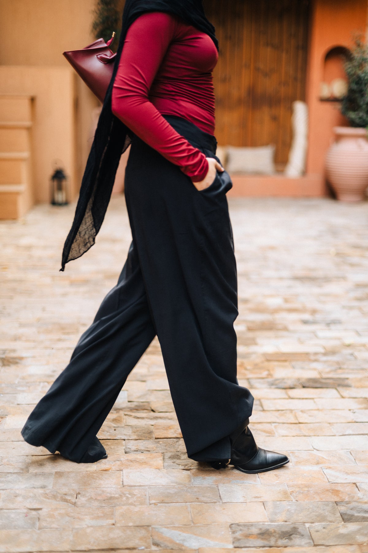 The Wide-Leg Cobra Trousers