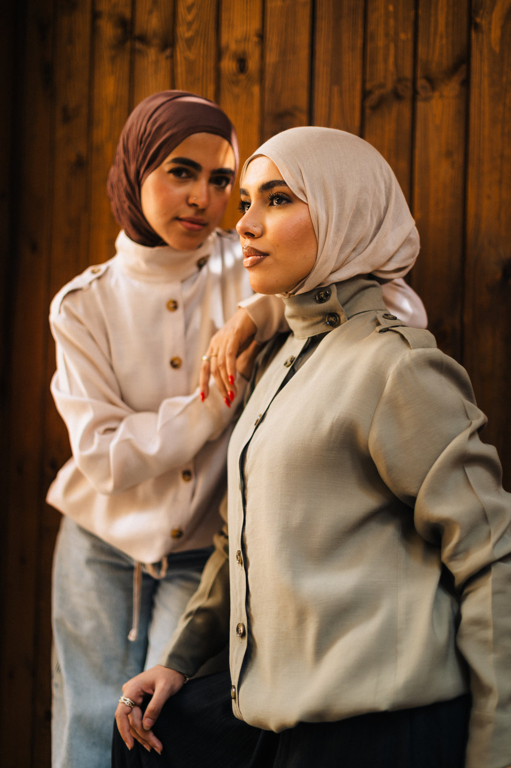 The Drawstring Collar Shirt